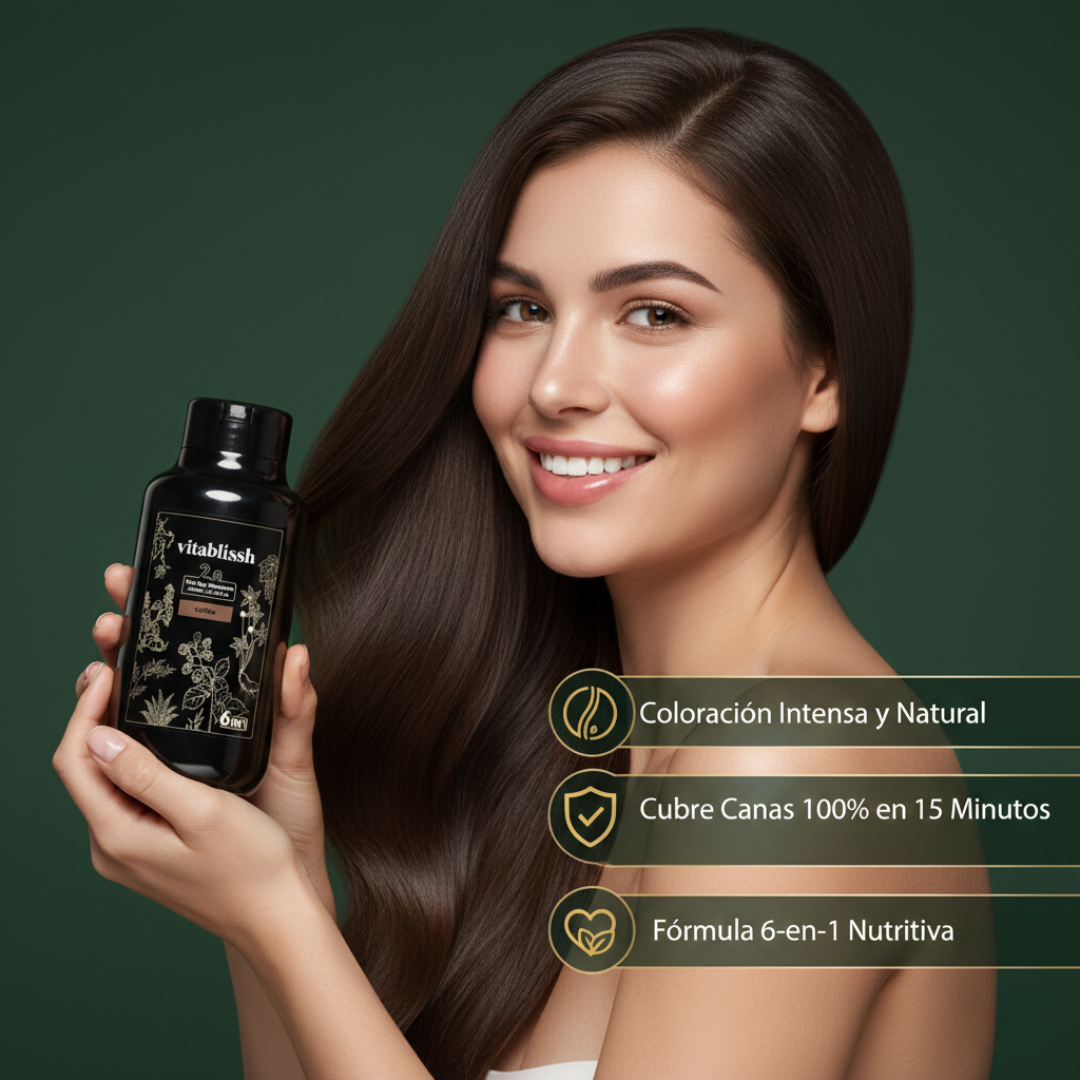 Vitablissh: Recupera tu Tono Natural: El Secreto de la Batana para una Vida sin Esclavitud al Tinte