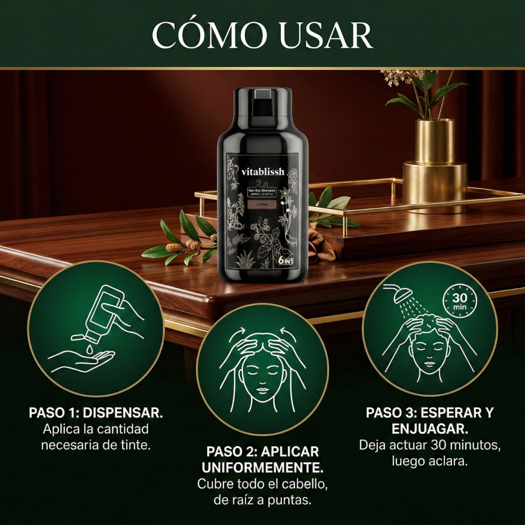 Vitablissh: Recupera tu Tono Natural: El Secreto de la Batana para una Vida sin Esclavitud al Tinte