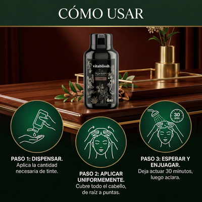 Vitablissh: Recupera tu Tono Natural: El Secreto de la Batana para una Vida sin Esclavitud al Tinte